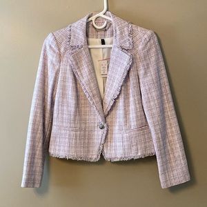 NWT Tweed Blazer Jacket